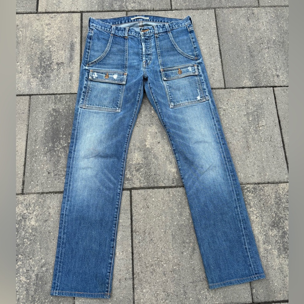 Vince japanese style front pocket denim